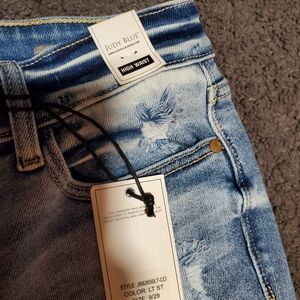 Judy Blue High Waist Distressed Jeans